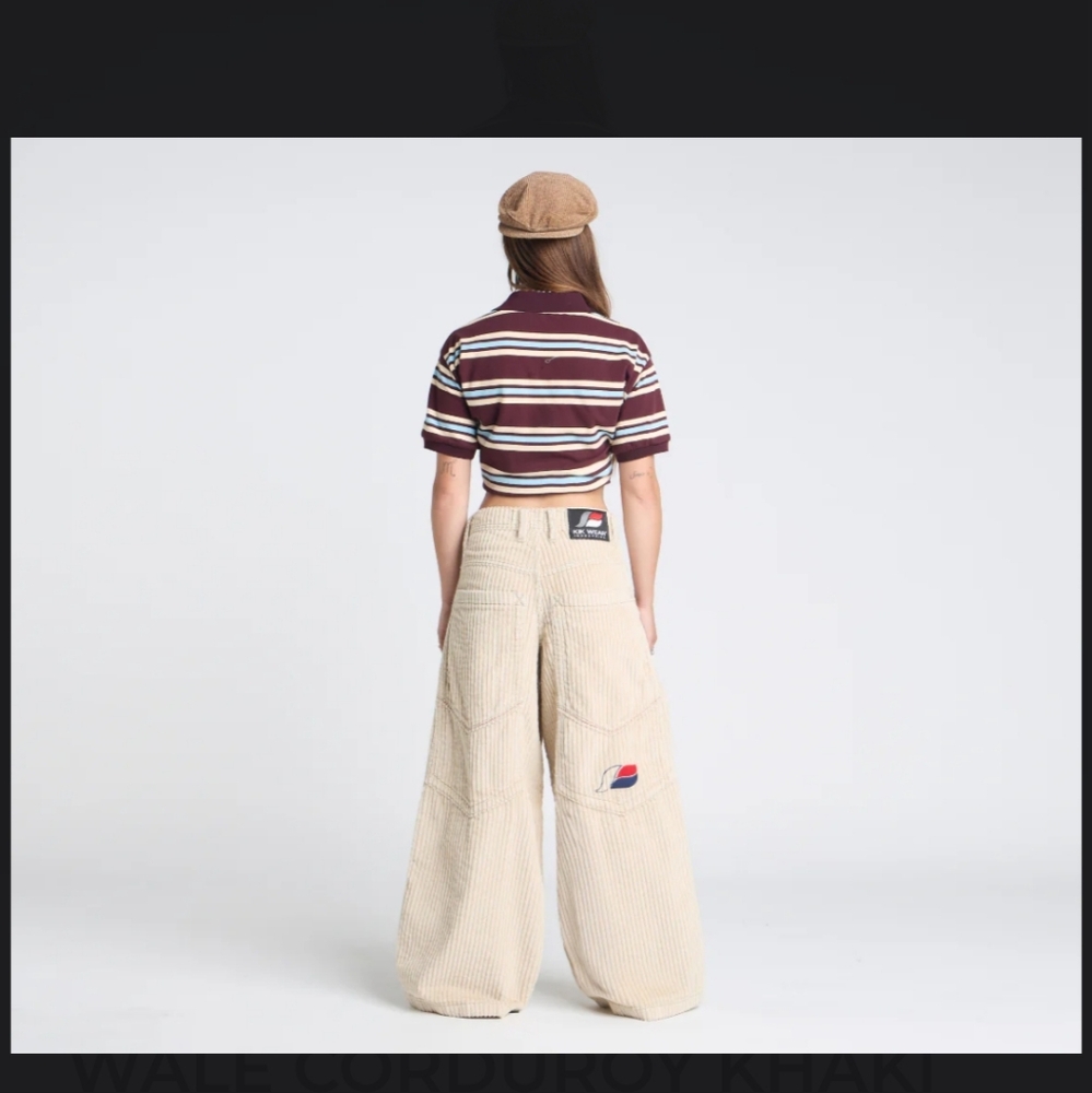 W SUPREME KORDZ 26" 3-WALE CORDUROY KHAKI